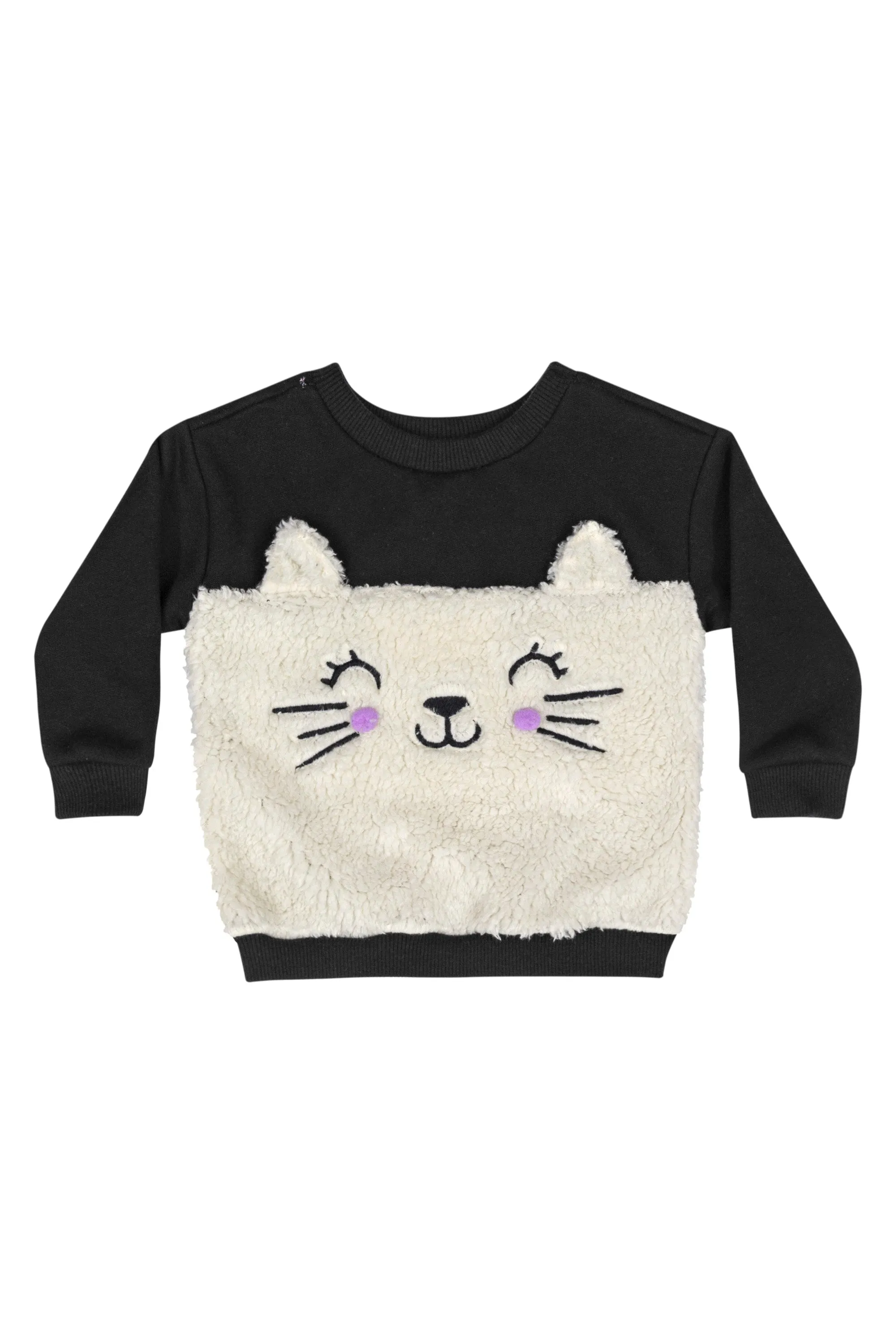 2 Piece Girls Kitty Sweatshirt & Pants