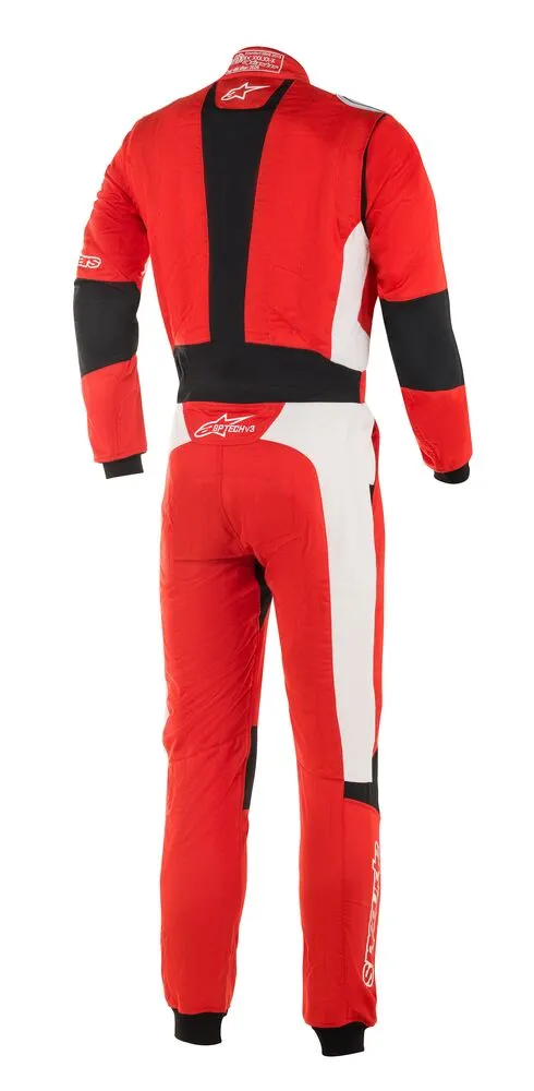 ALPINESTARS 3354020_32_54 GP TECH v3 Racing suit, FIA 8856-2018, red/white, size 54