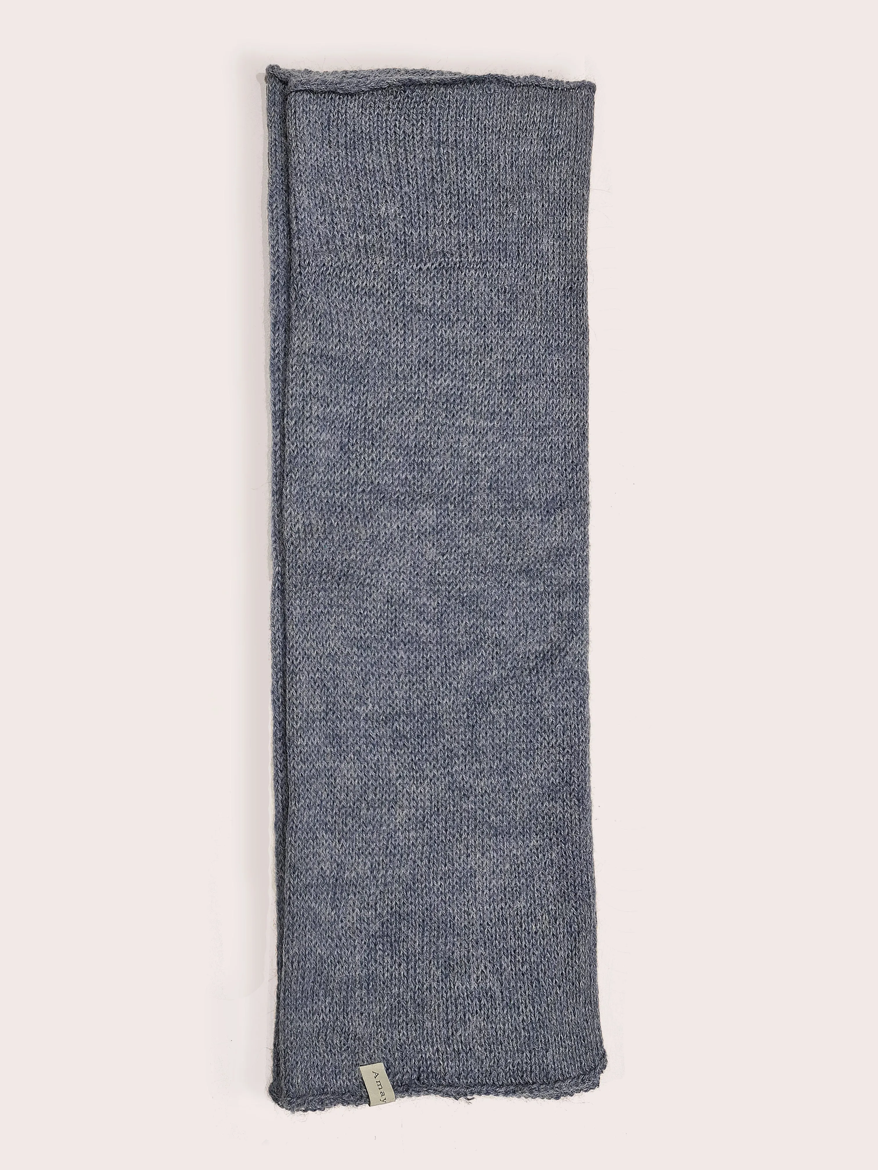 Amayi Alpaca - Infinity Scarf Denim Blue