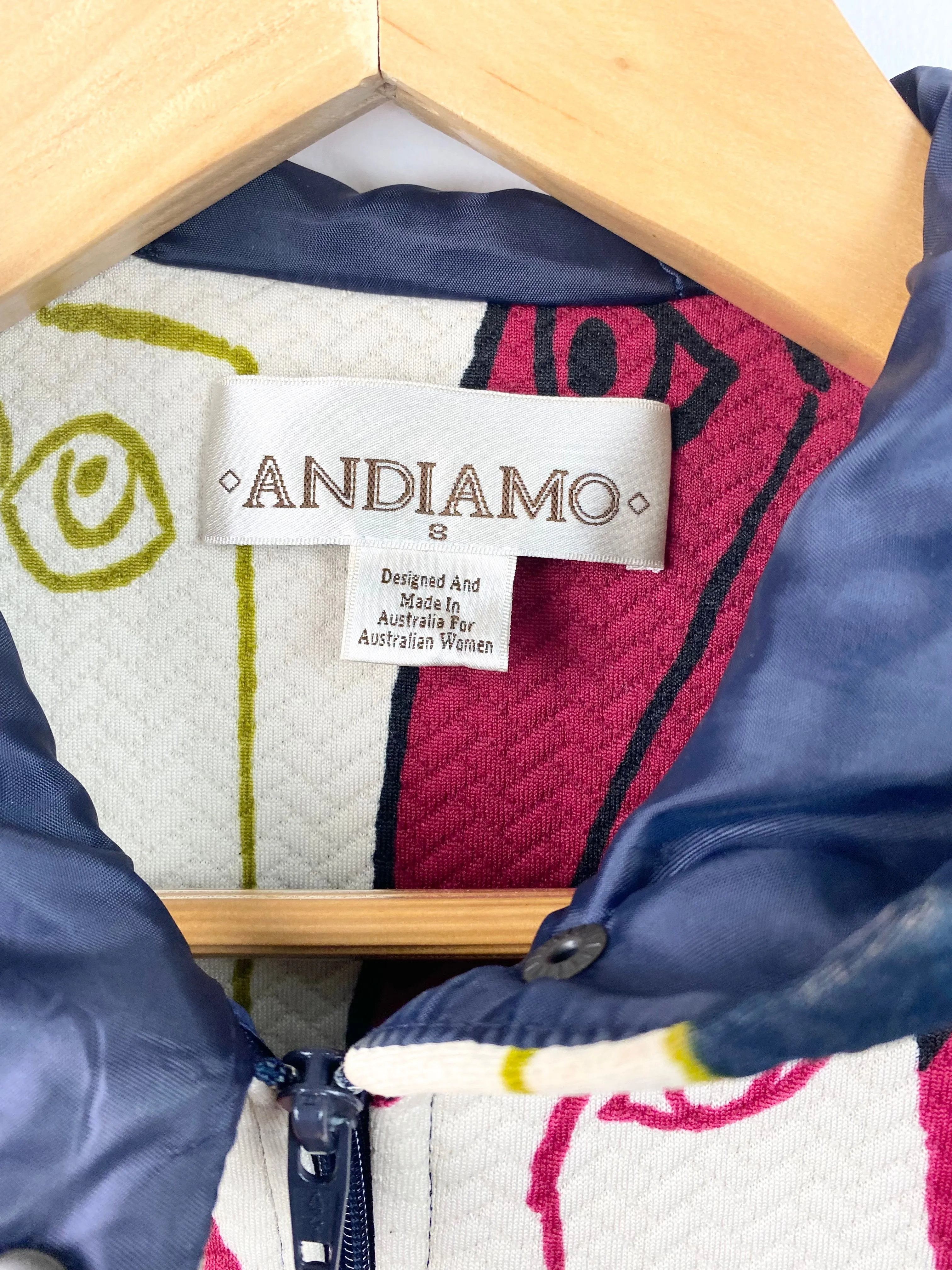 Andiamo Face Hooded Jacket/Poncho Hybrid - AU 12 / 14