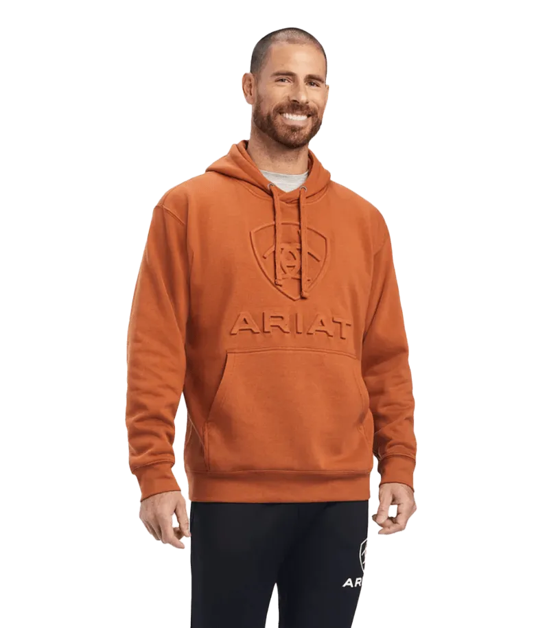 Ariat Men's Mocha Hooded Sweatshirt