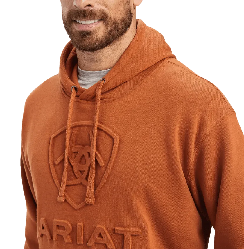 Ariat Men's Mocha Hooded Sweatshirt