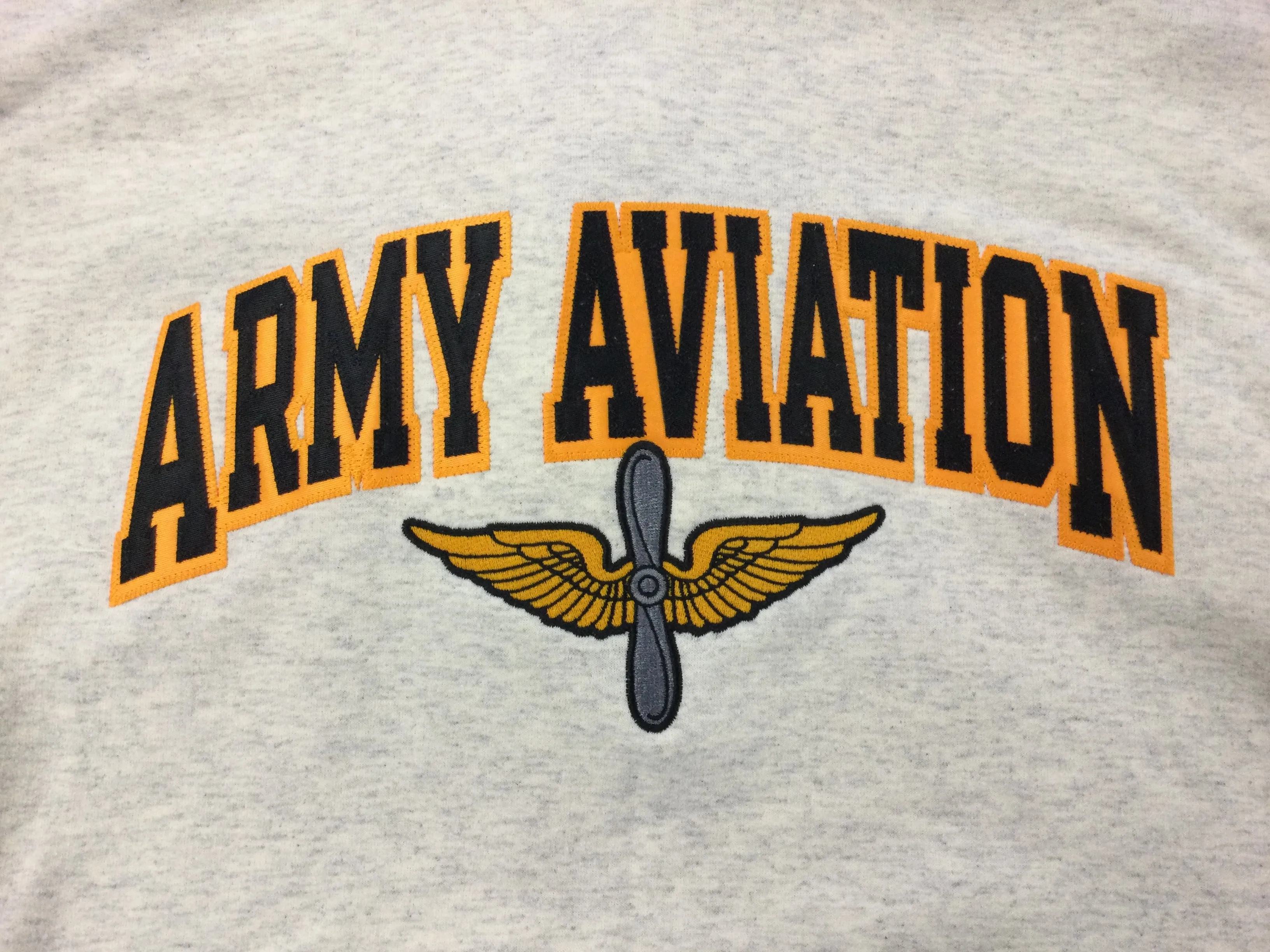 Army Aviation Pullover Sweatshirt with Hood