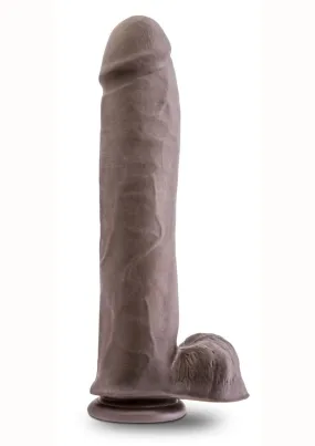 Au Naturel Big John Sensa Feel Dual Density Dildo with Balls