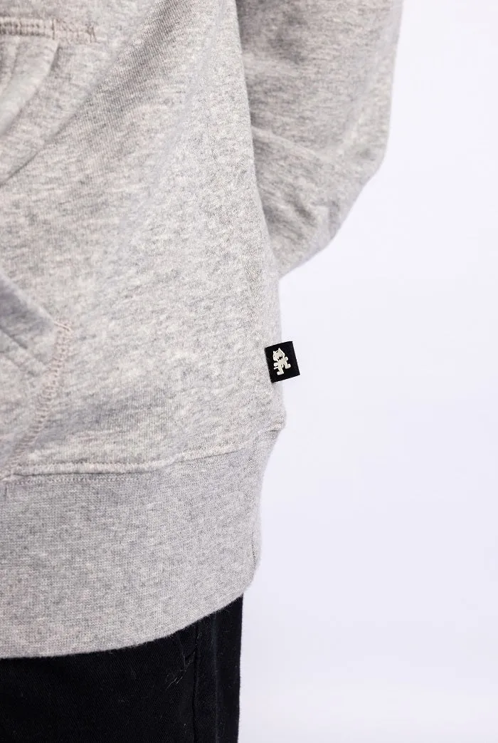 AUX - Heather Grey Pullover Hoodie