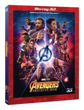 Avengers: Infinity War 2BD (3D 2D) - Limitovana sberatelska edice / Avengers: Infinity War