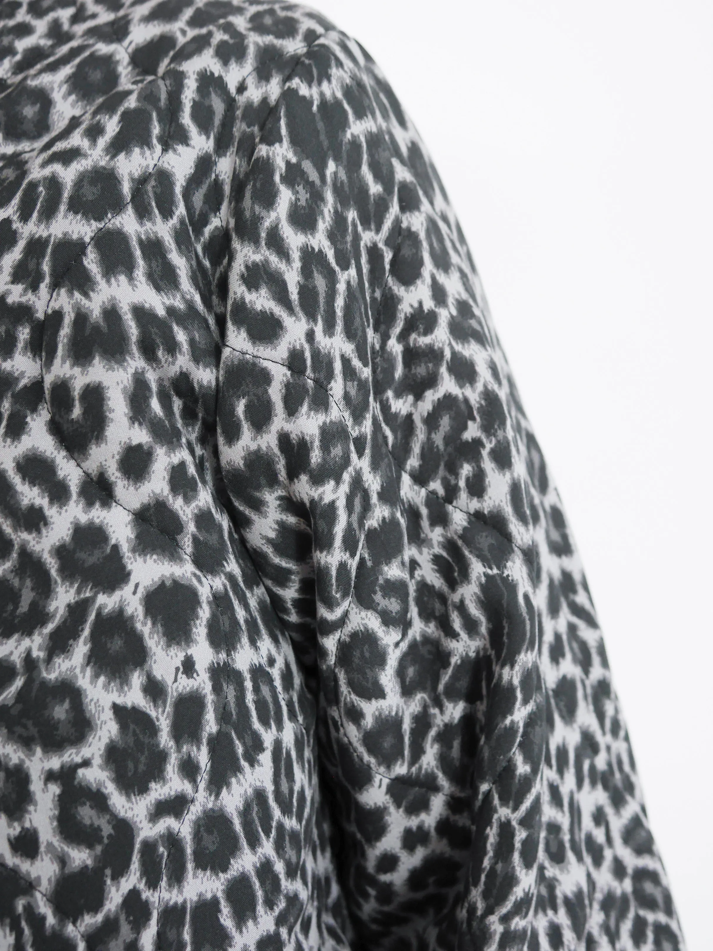 Bailey Jacket Charcoal Leopard