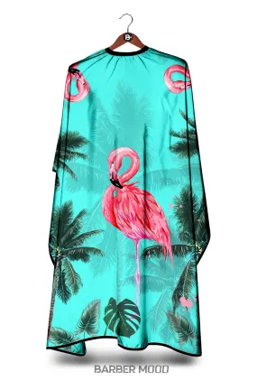 Barber Mood Flamingo Cape