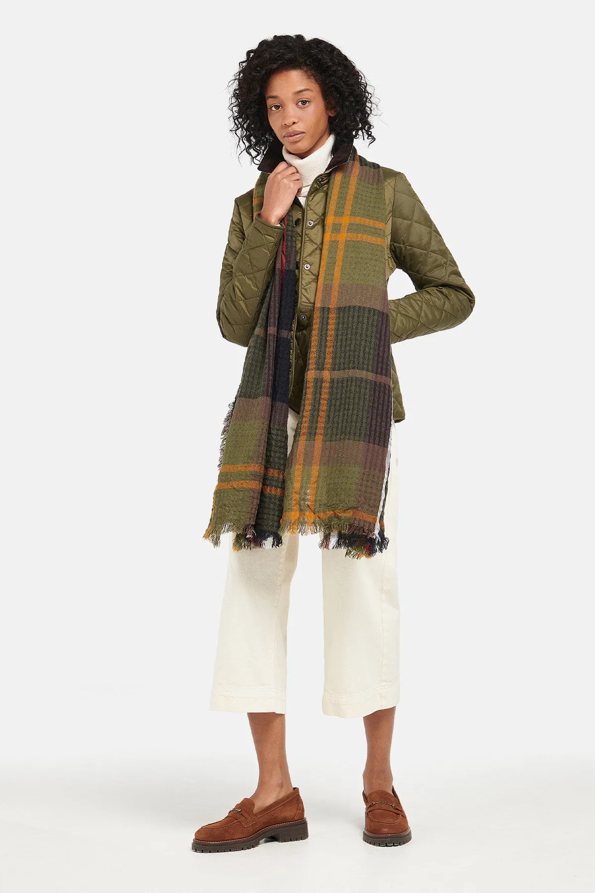 Barbour Faith Tartan Scarf