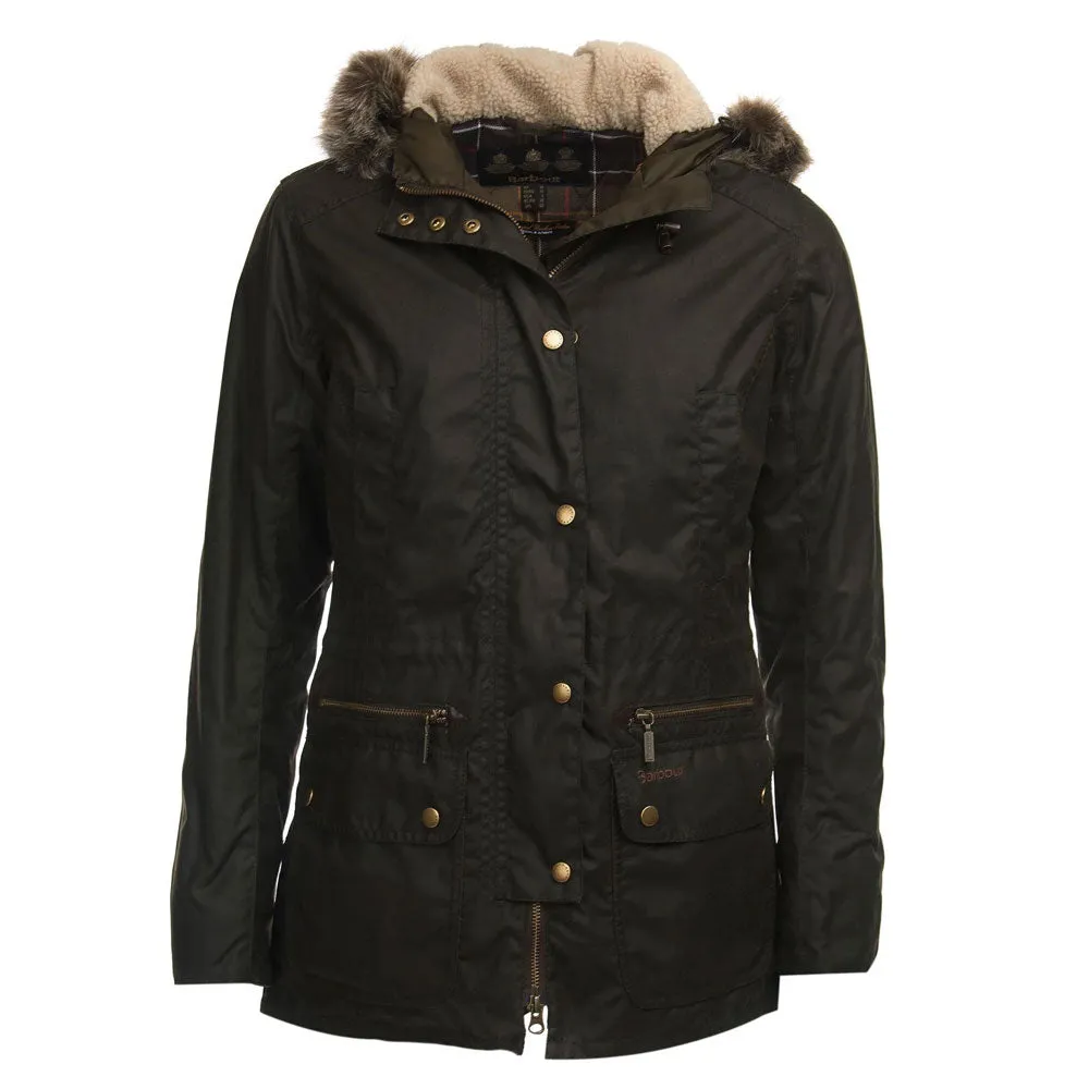 Barbour kelsall wax parka jacket