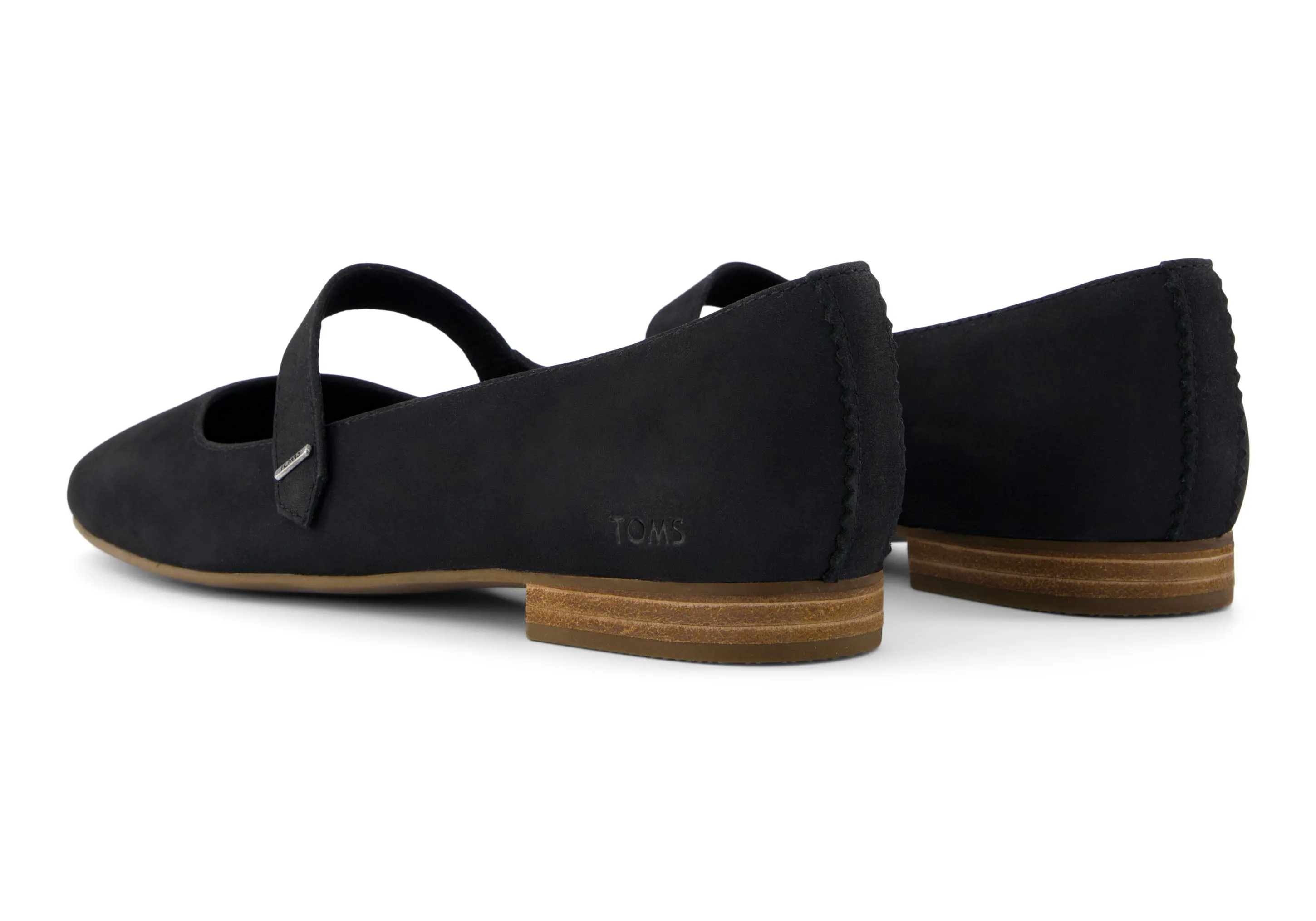 Bianca Flat - Black Leather