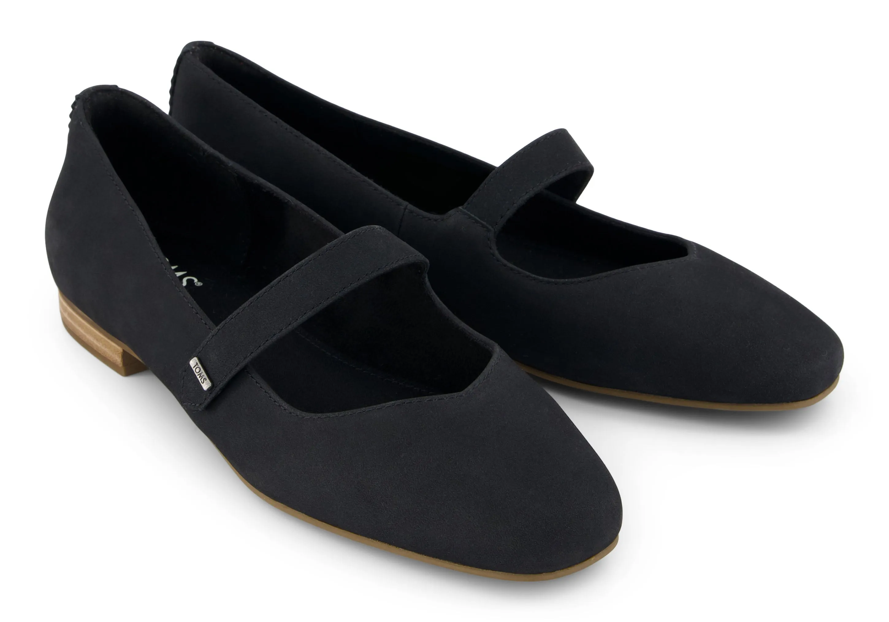 Bianca Flat - Black Leather