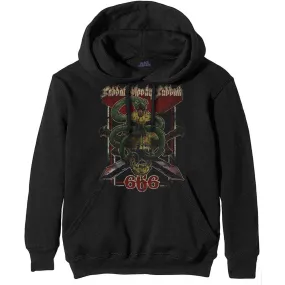 Black Sabbath Hoodie - Bloody Sabbath 666