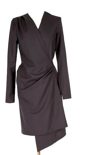 Black Wrap dress