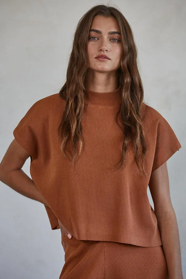 By Together Saturday Ribbed Sweater