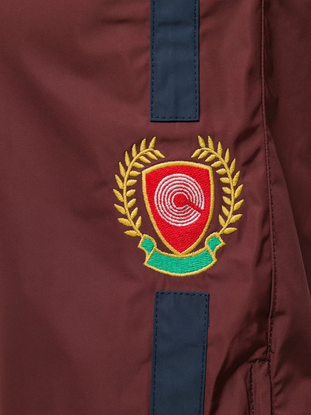 Calabasas Crest Trackpants Oxblood