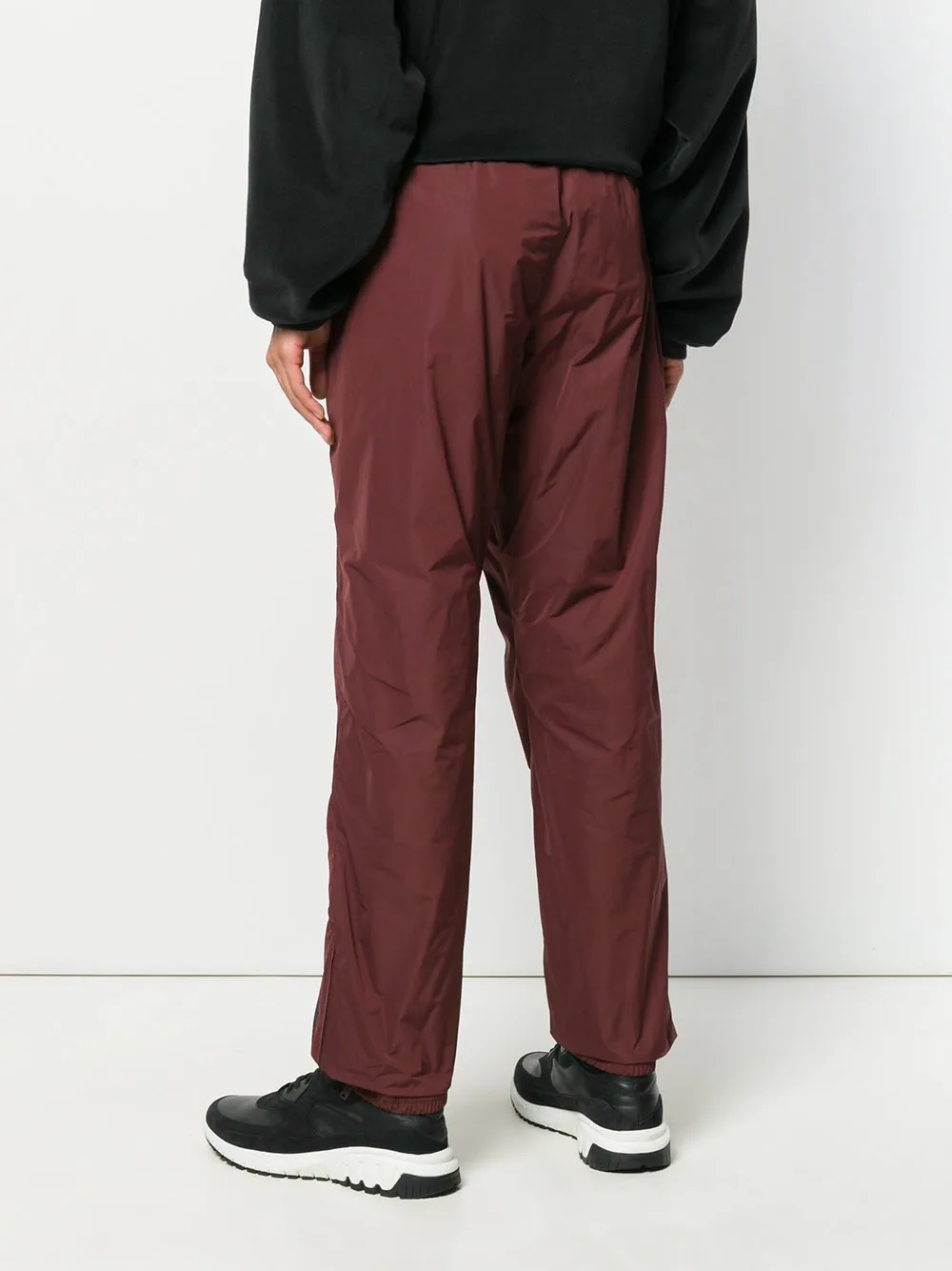 Calabasas Crest Trackpants Oxblood