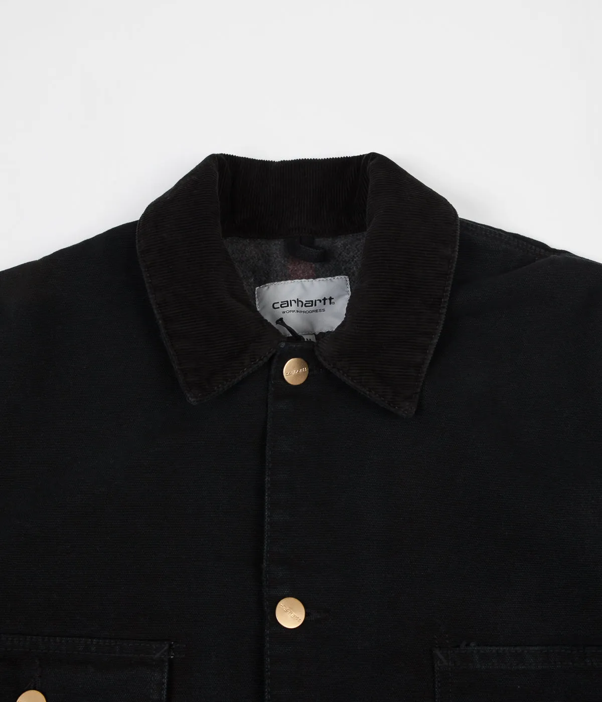 Carhartt OG Chore Coat - Black Stonewashed