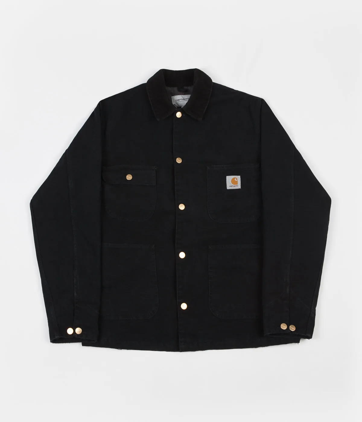 Carhartt OG Chore Coat - Black Stonewashed