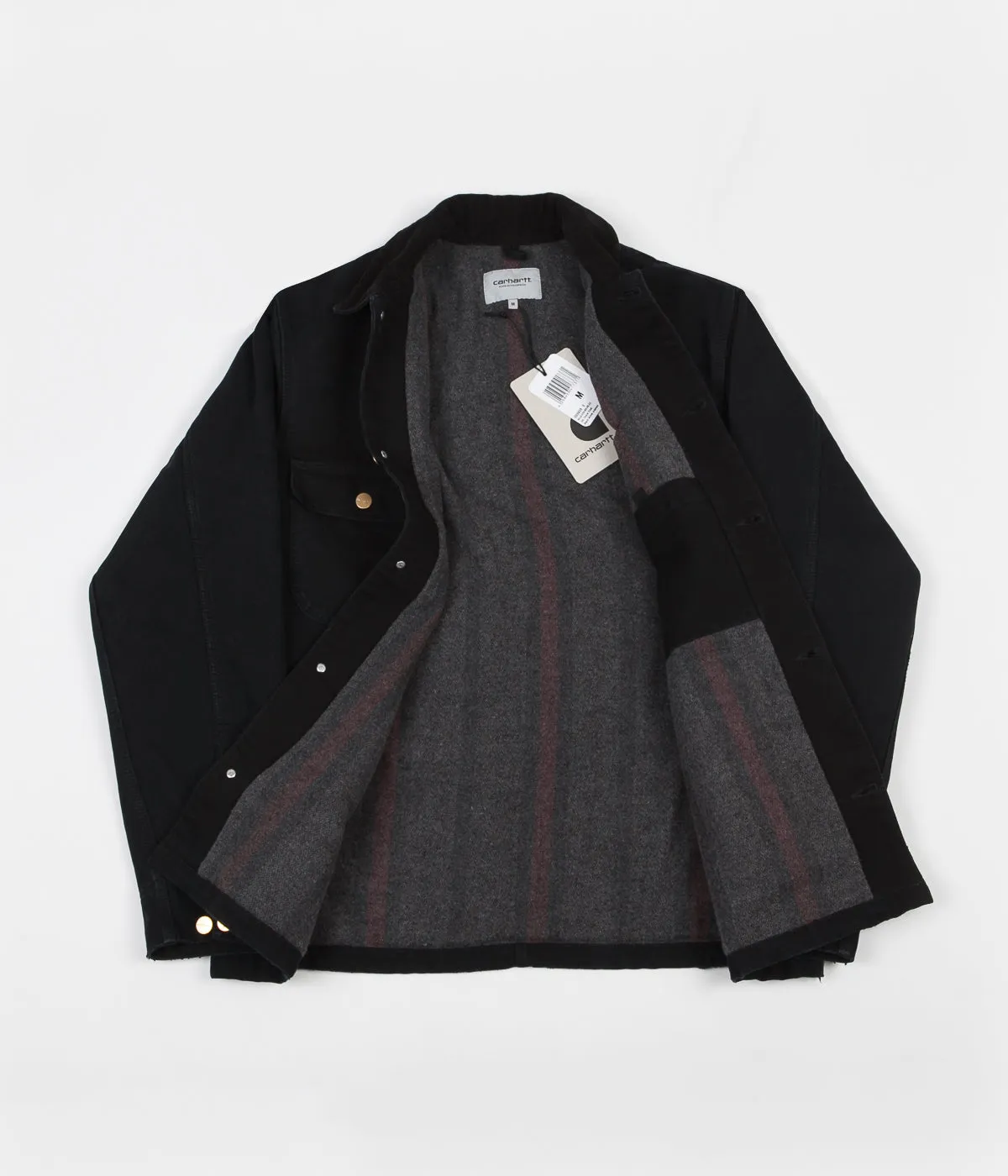 Carhartt OG Chore Coat - Black Stonewashed