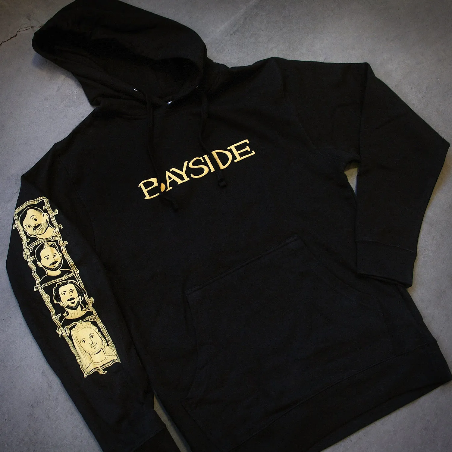 Cartoon Black Hoodie