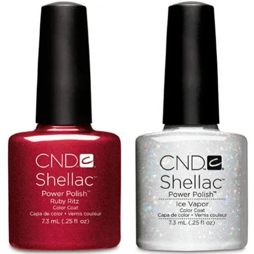 CND - Shellac Combo - Ruby Ritz & Ice Vapor