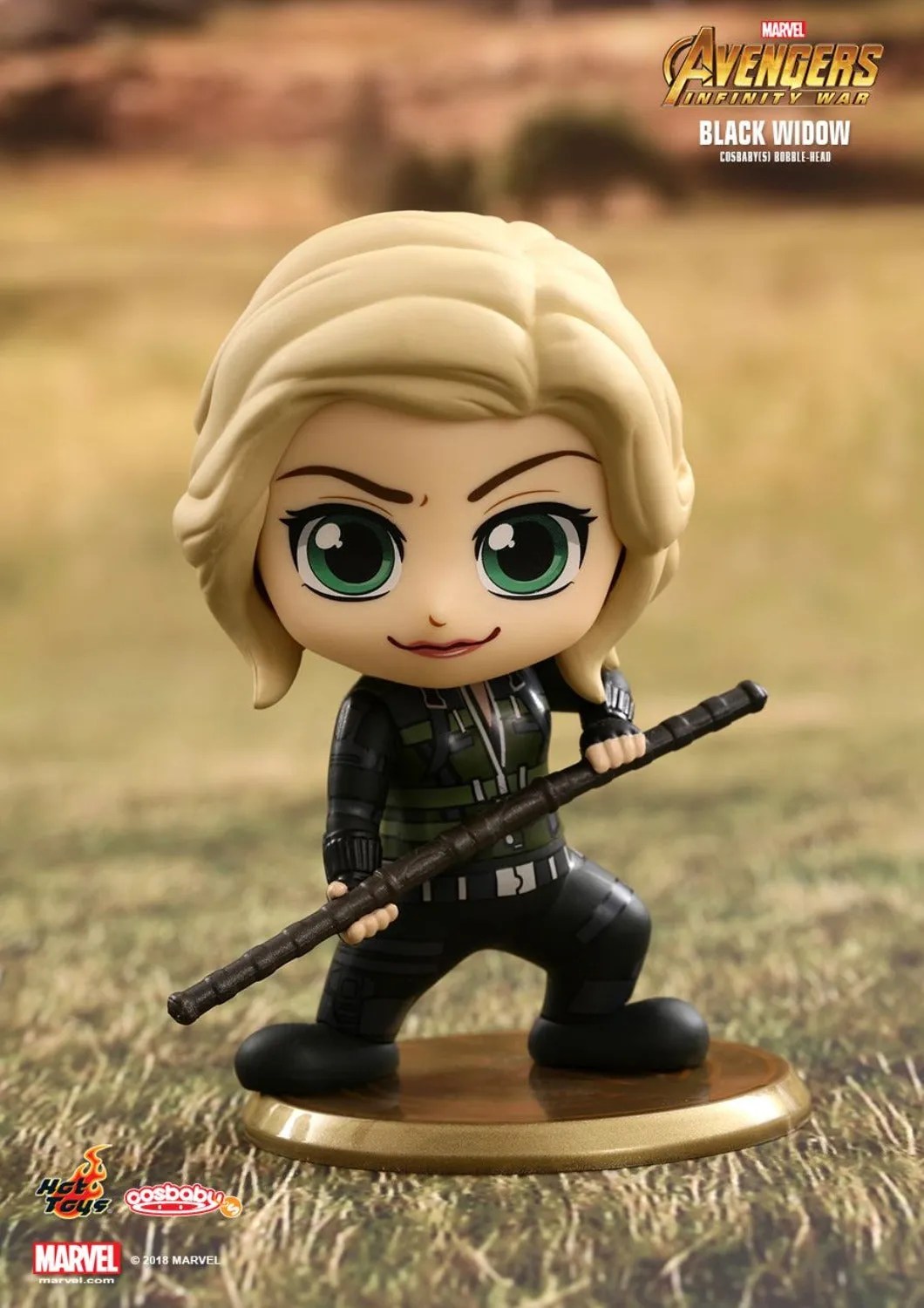 COSBABY BLACK WIDOW BOBBLE-HEAD - COSB434