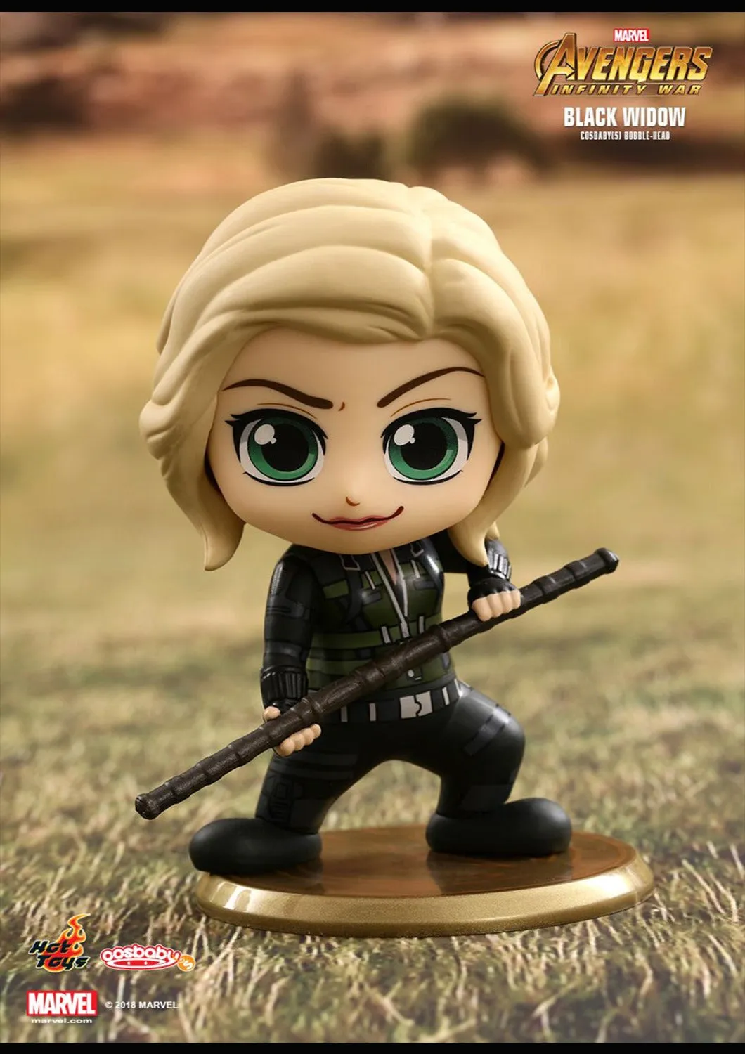 COSBABY BLACK WIDOW BOBBLE-HEAD - COSB434