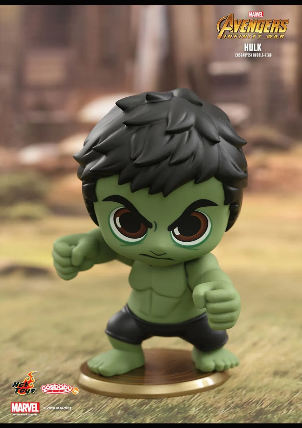 COSBABY HULK COSBABY (S) BOBBLE-HEAD - COSB445