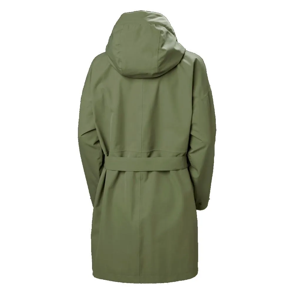 Coupe-vents W Lilja Belted Poncho - Vert - Femme