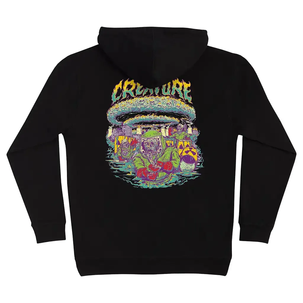 Creature Doomsday Heavyweight Pullover Hoodie Black