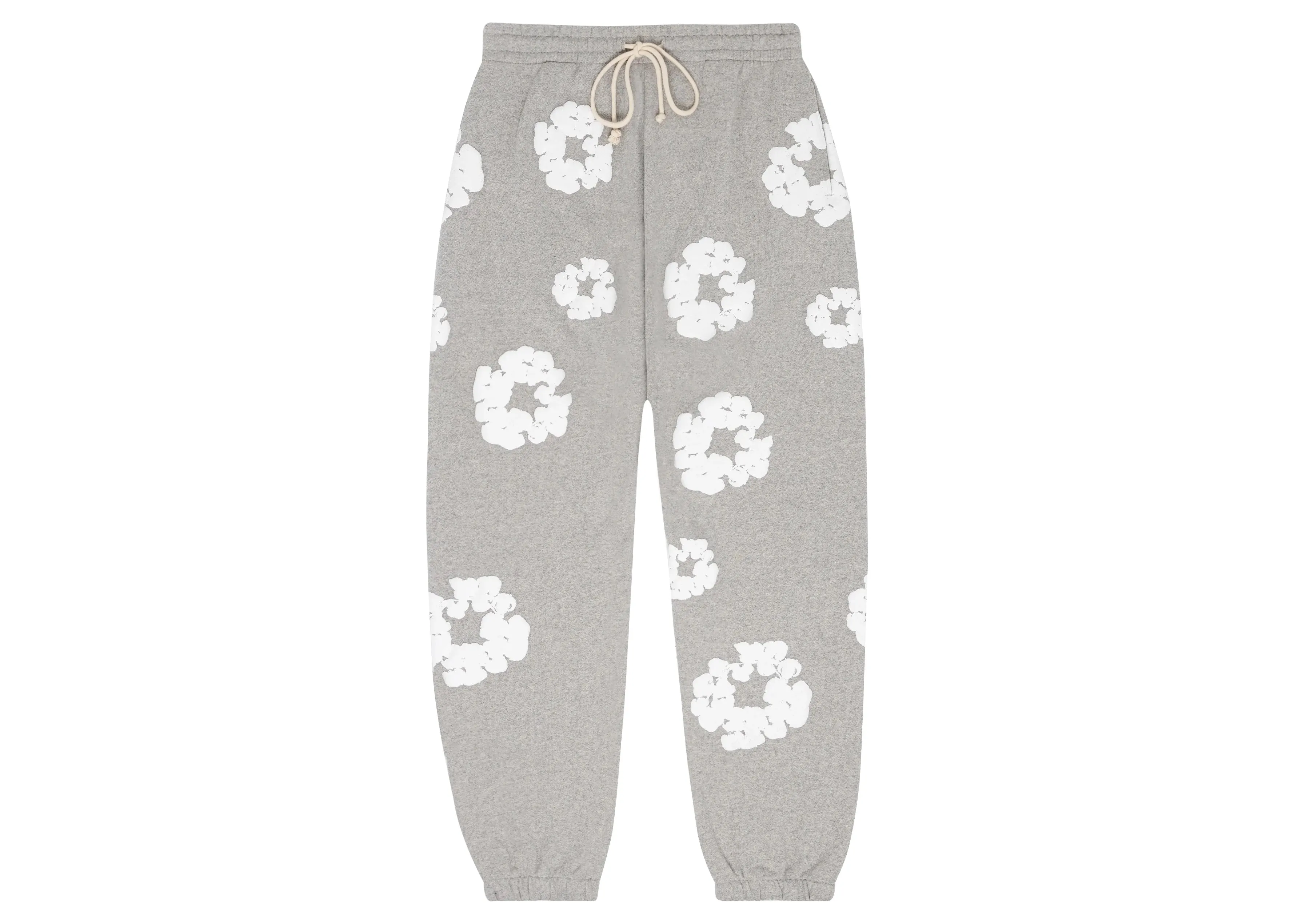 DENIM TEARS THE COTTON WREATH SWEATPANTS GREY