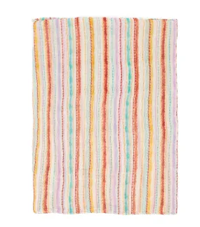 Diffused Stripes Scarf Multicolor