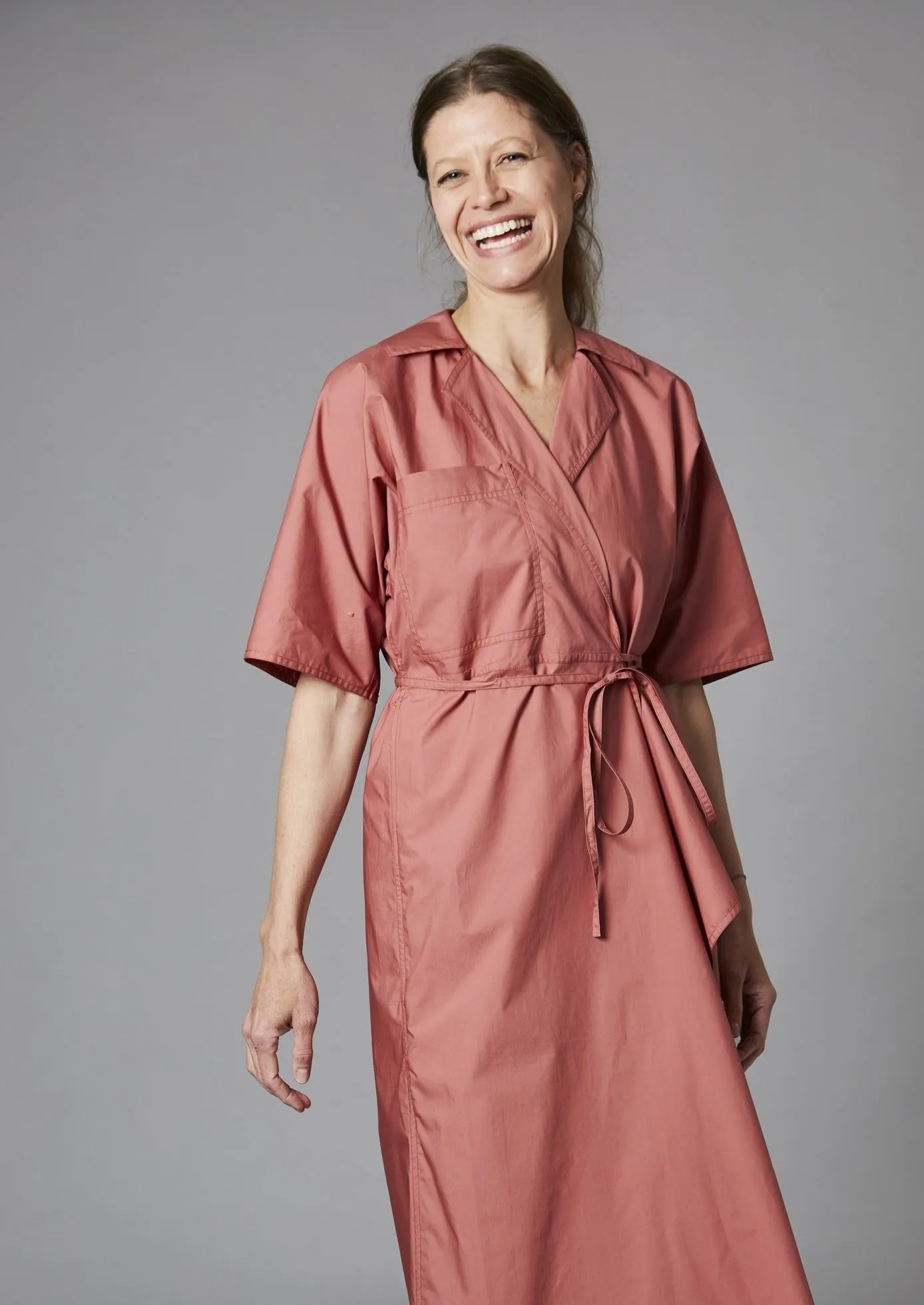 Dina Dress, Terracotta