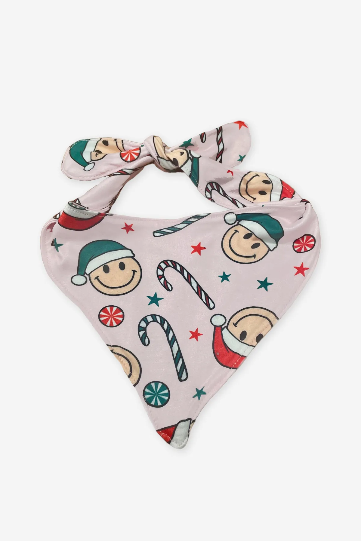 Dog Scarf - Blush Christmas