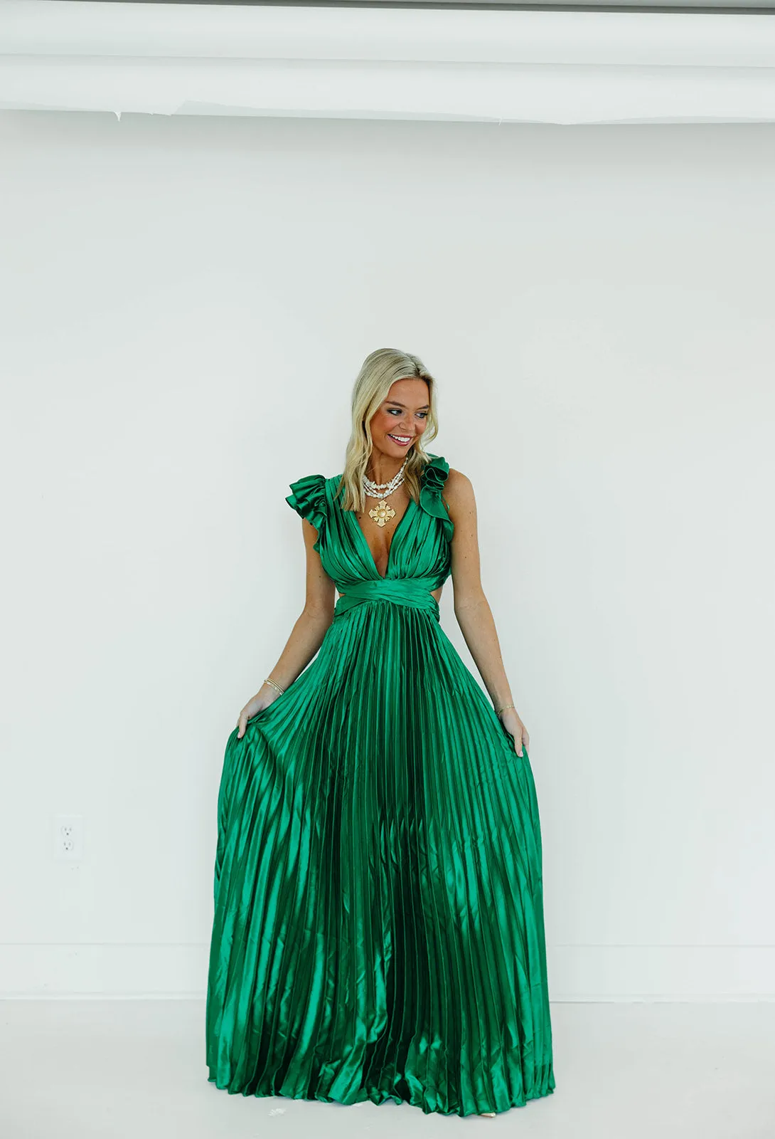 Donna Maxi Dress - Kelly Green