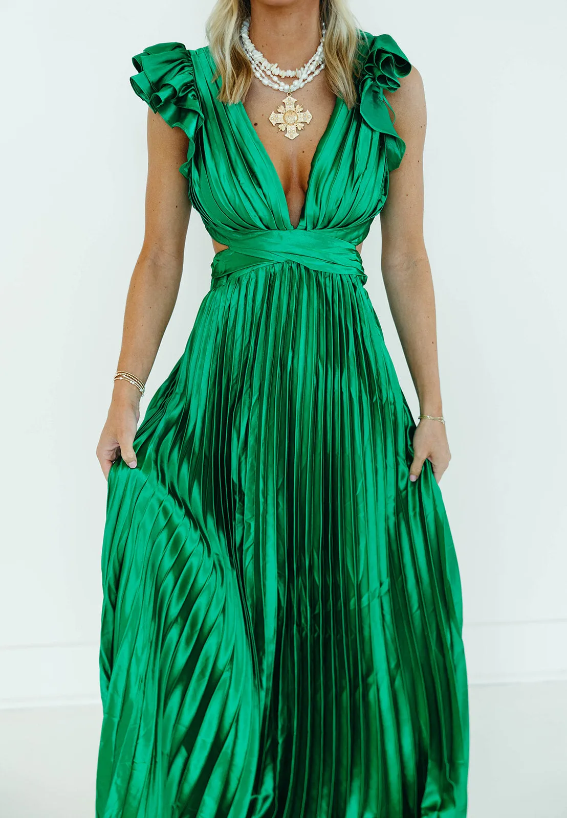 Donna Maxi Dress - Kelly Green