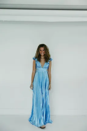 Donna Maxi Dress - Light Blue