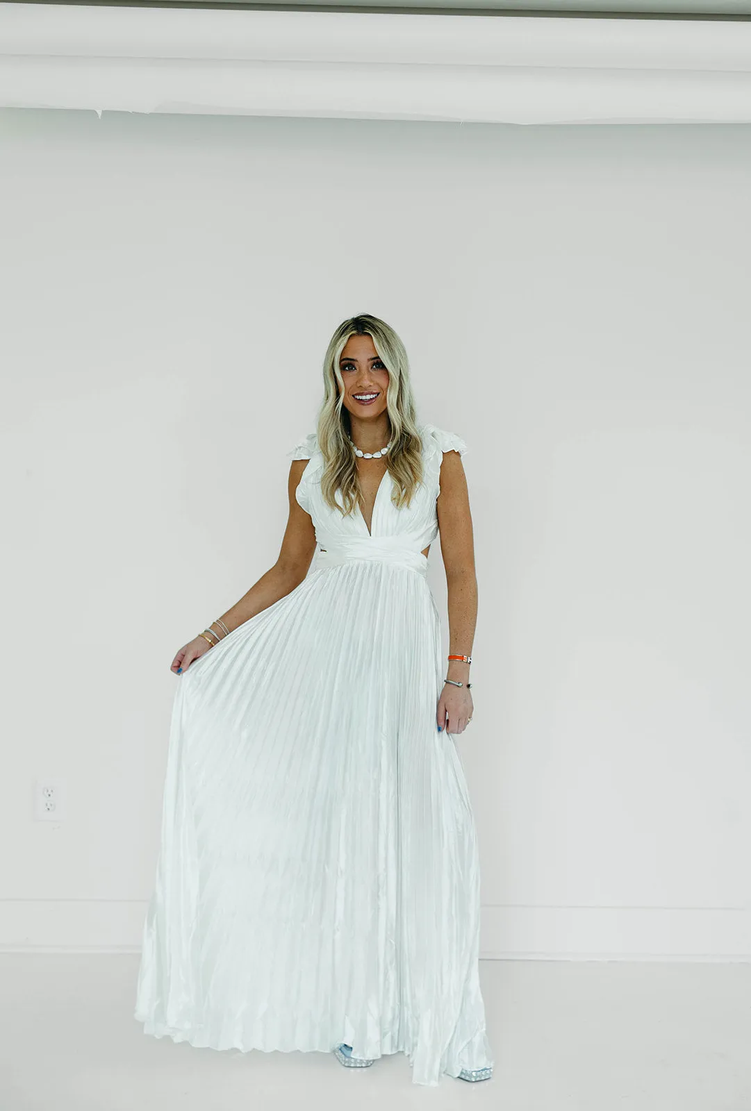 Donna Maxi Dress - White