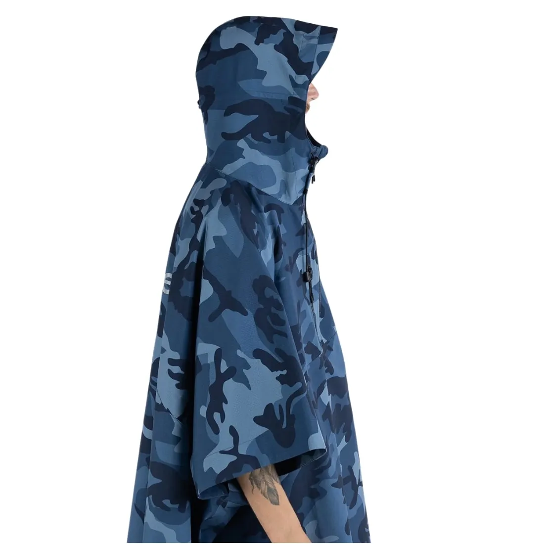 Dryrobe Waterproof Poncho - Blue Camo