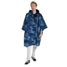 Dryrobe Waterproof Poncho - Blue Camo