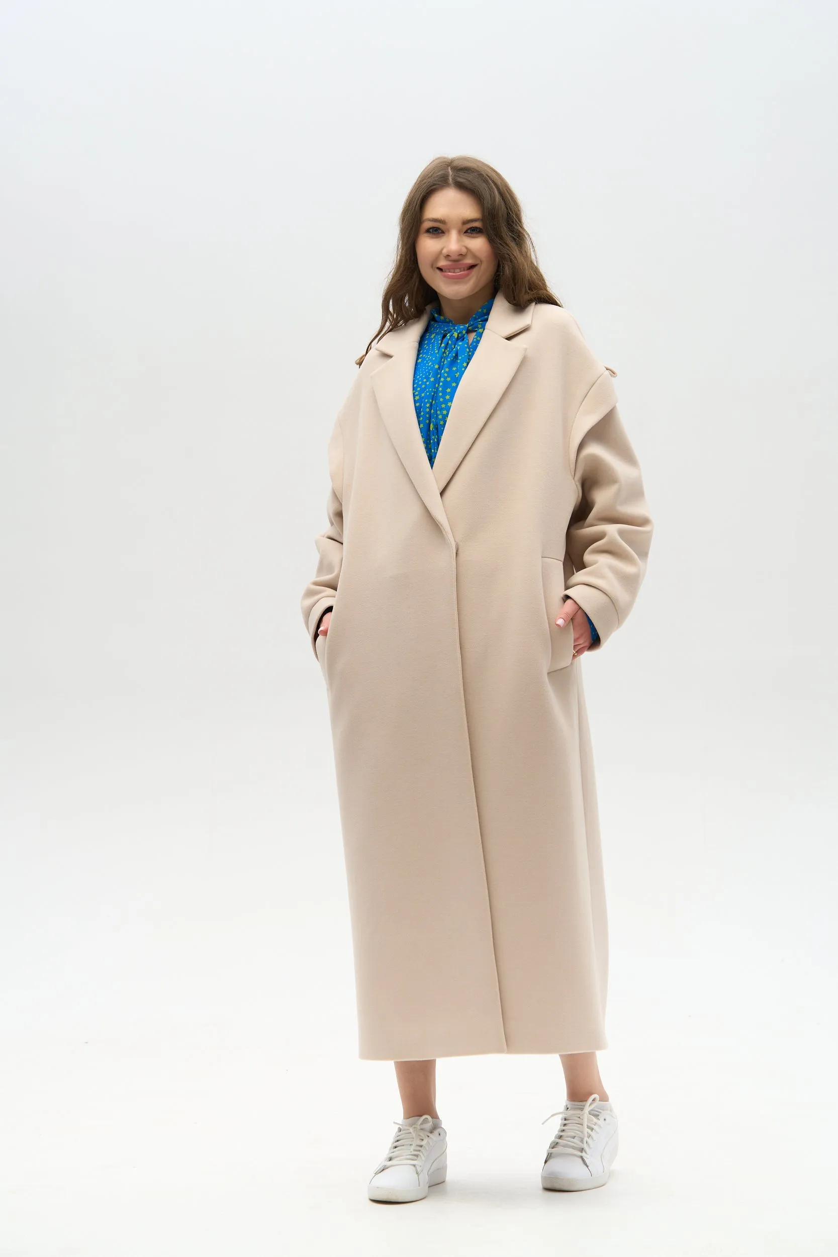 Emily Wool Blend Overcoat