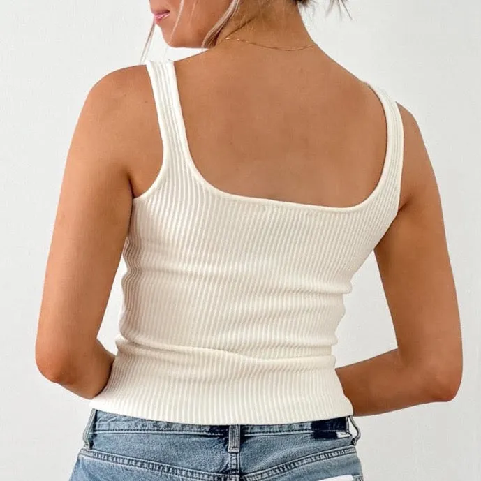 Fair And Square Knit Tank Top