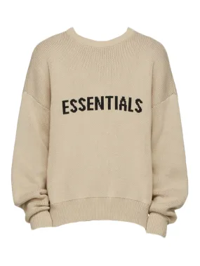 Fear of God Essentials X SSENSE Exclusive Pullover Sweater Linen [FW21]