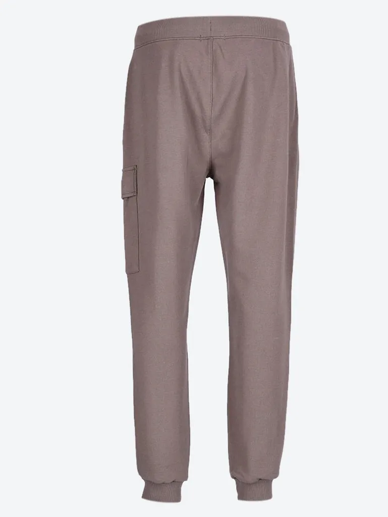 Fleece cargo sweatpants