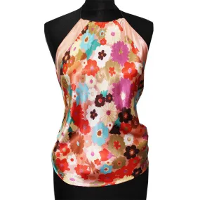 Floral Halter Top Scarf