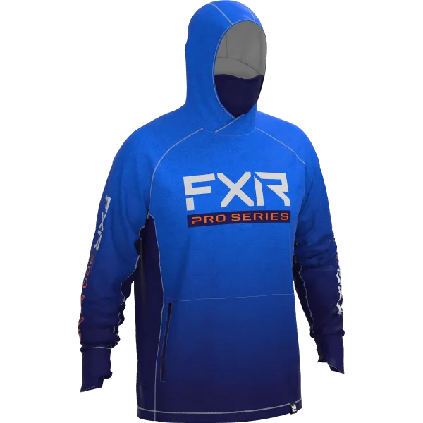 FXR Men's Tournament Pro Hybrid UPF Pullover Hoodie