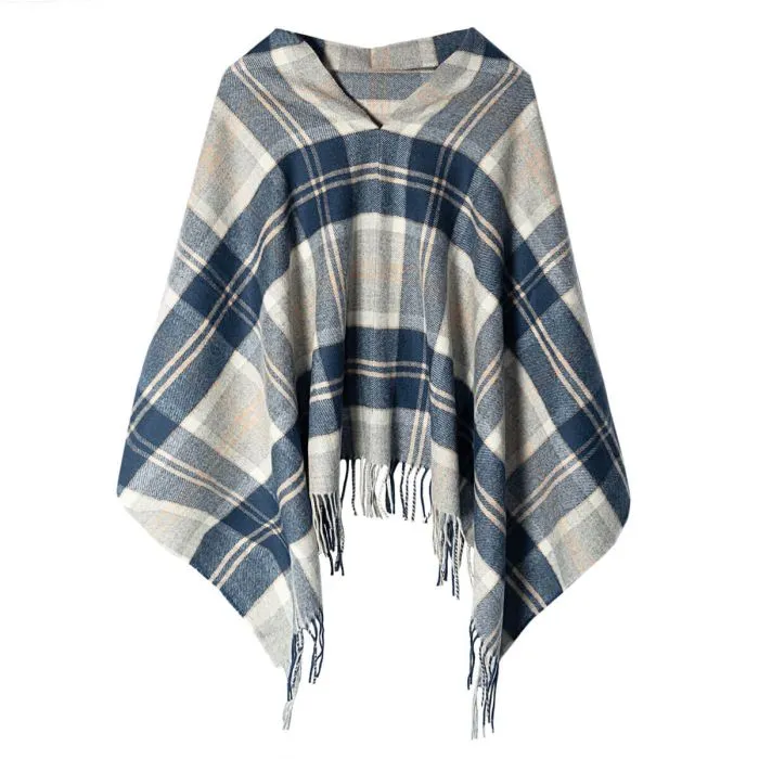 Georgia Bannochbane Tartan Poncho