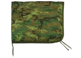 G.I. Issue Woodland Camo Poncho Liner 1 Ea.