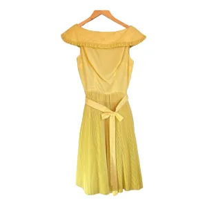 GiGi Young Yellow Sleeveless Dress UK Size 8.